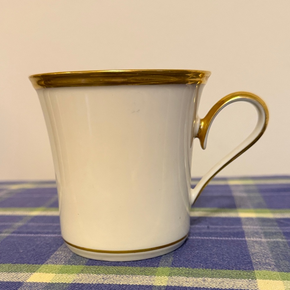 Lenox eternal mug ivory with gold trim